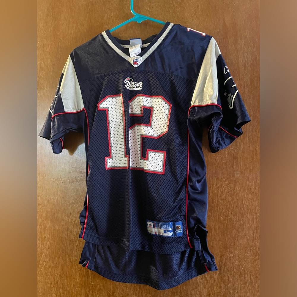 Reebok New England Patriots Brady jersey.
